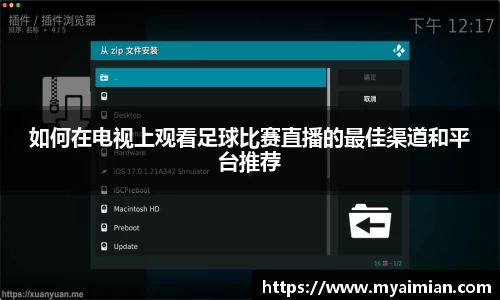 如何在电视上观看足球比赛直播的最佳渠道和平台推荐