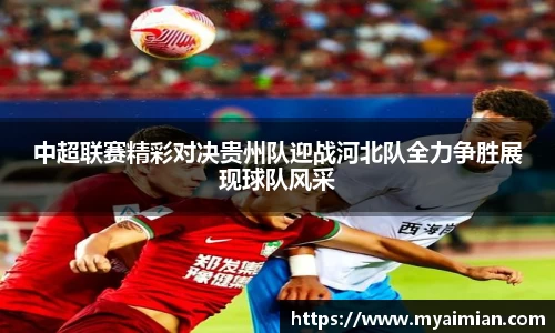 中超联赛精彩对决贵州队迎战河北队全力争胜展现球队风采